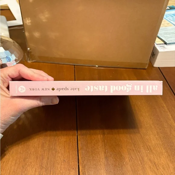 Kate Spade Pink 'All in Good Taste' Hardcover - Picture 2 of 4